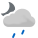 Drizzle, Scattered clouds 